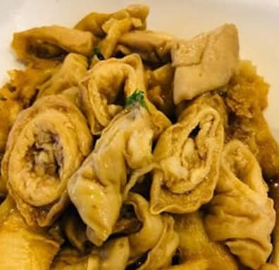 Marinated Pork Intestine (滷水大腸)